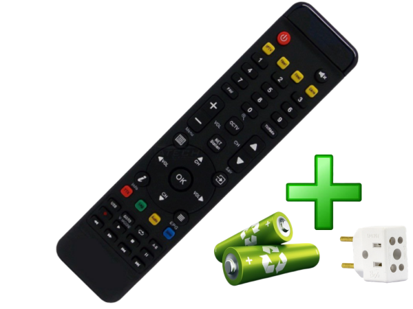 Controle Remoto Receptor Netfree X200 Ultra HD+BRINDE