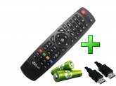 Controle Remoto Receptor Duosat Troy HD Legacy+BRINDE