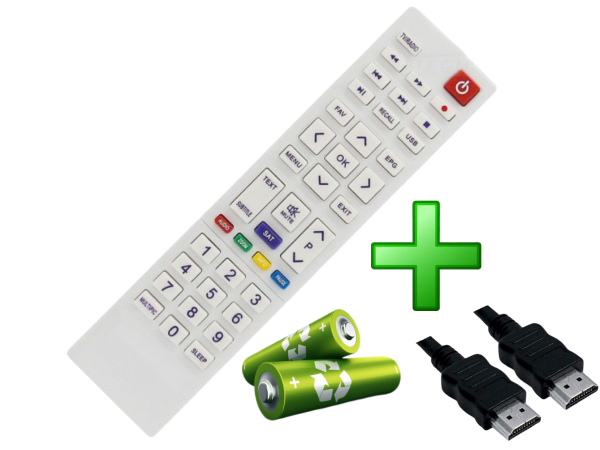 Controle Remoto para Receptor Azamérica Silver Ultra HD+BRINDE