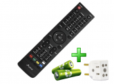 Controle Remoto Receptor Audisat A1/ A3 / A5 / C1 Full HD+BRINDE