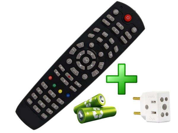 Controle Remoto Universal Receptor Azbox / Azamérica/Gigabox/Globalsat/Megabox/Skybox/Toc+BRINDE