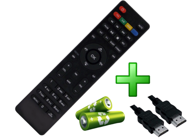 Controle Remoto Receptor Azsat S-1010 HD+BRINDE
