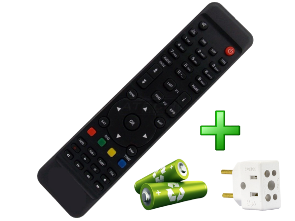 Controle Remoto Receptor Megabox MG3 Plus HD+BRINDE