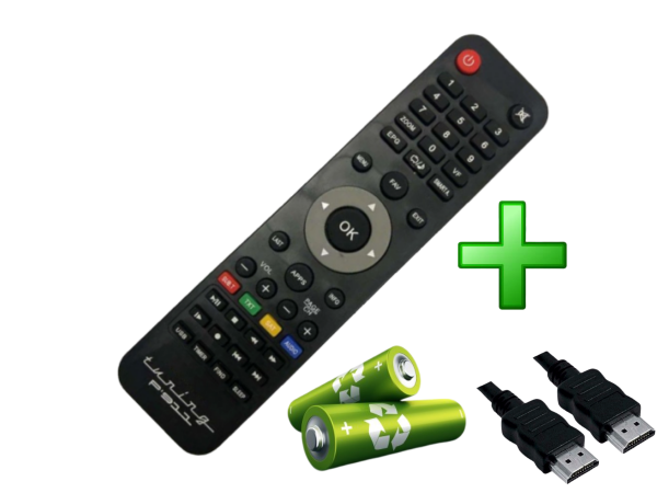 Controle Remoto Duosat Tuning P911 Full HD+BRINDE
