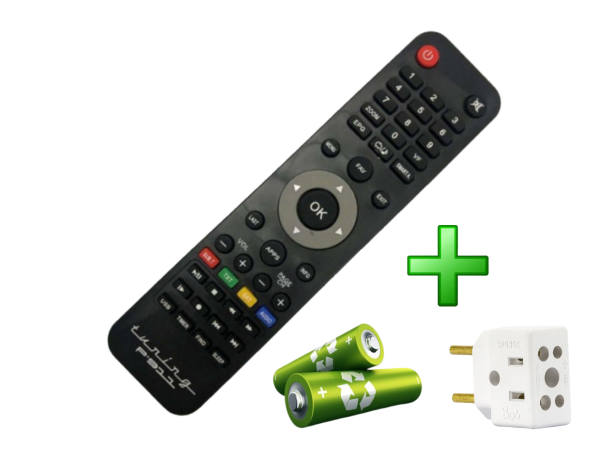 Controle Remoto Duosat Tuning P911 Full HD+BRINDE