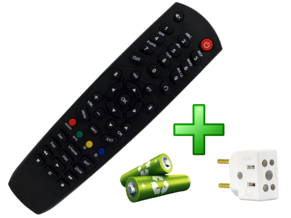 Controle Remoto Receptor Gigabox S200 SD+BRINDE