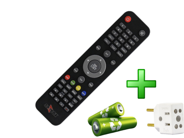 Controle Remoto Receptor Satbox Fantastico S1055 HD+BRINDE